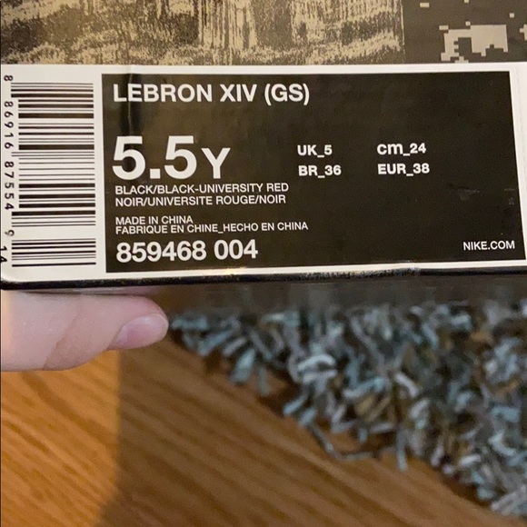 youth size lebron 14s - Picture 6 of 6